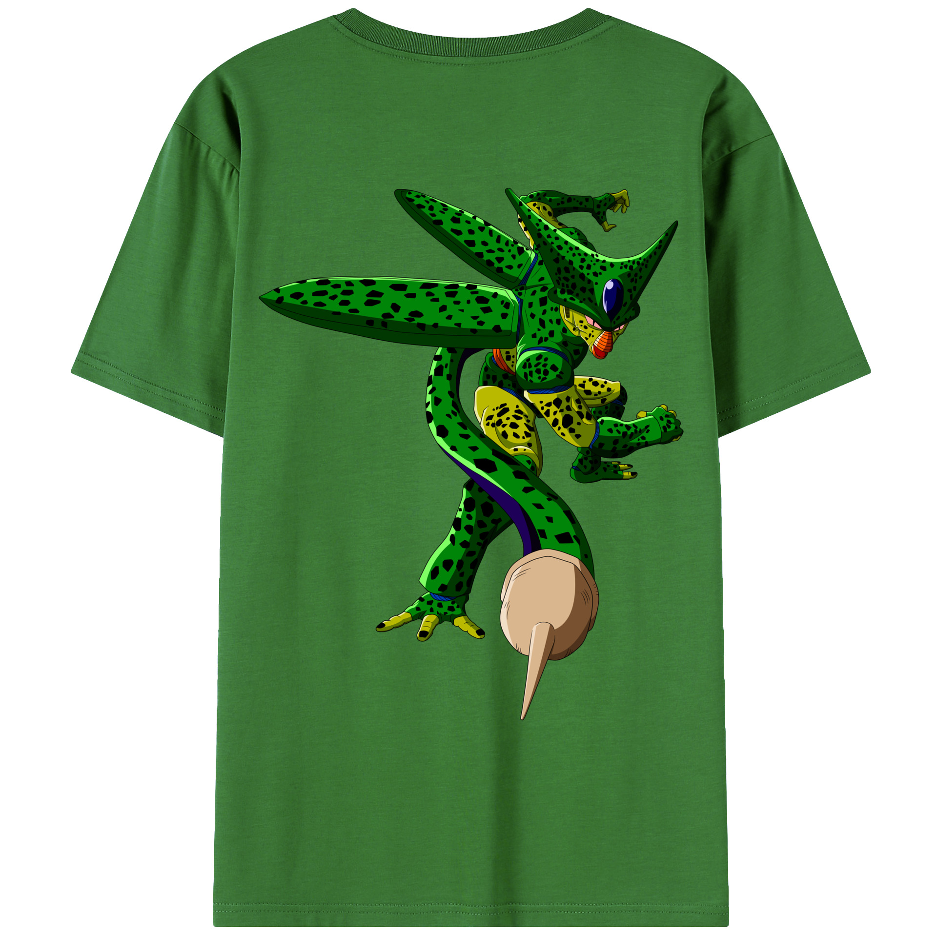 （画像用） ドラゴンボール セル DRAGON BALL Cell レディース半袖Tシャツ(バックプリント)